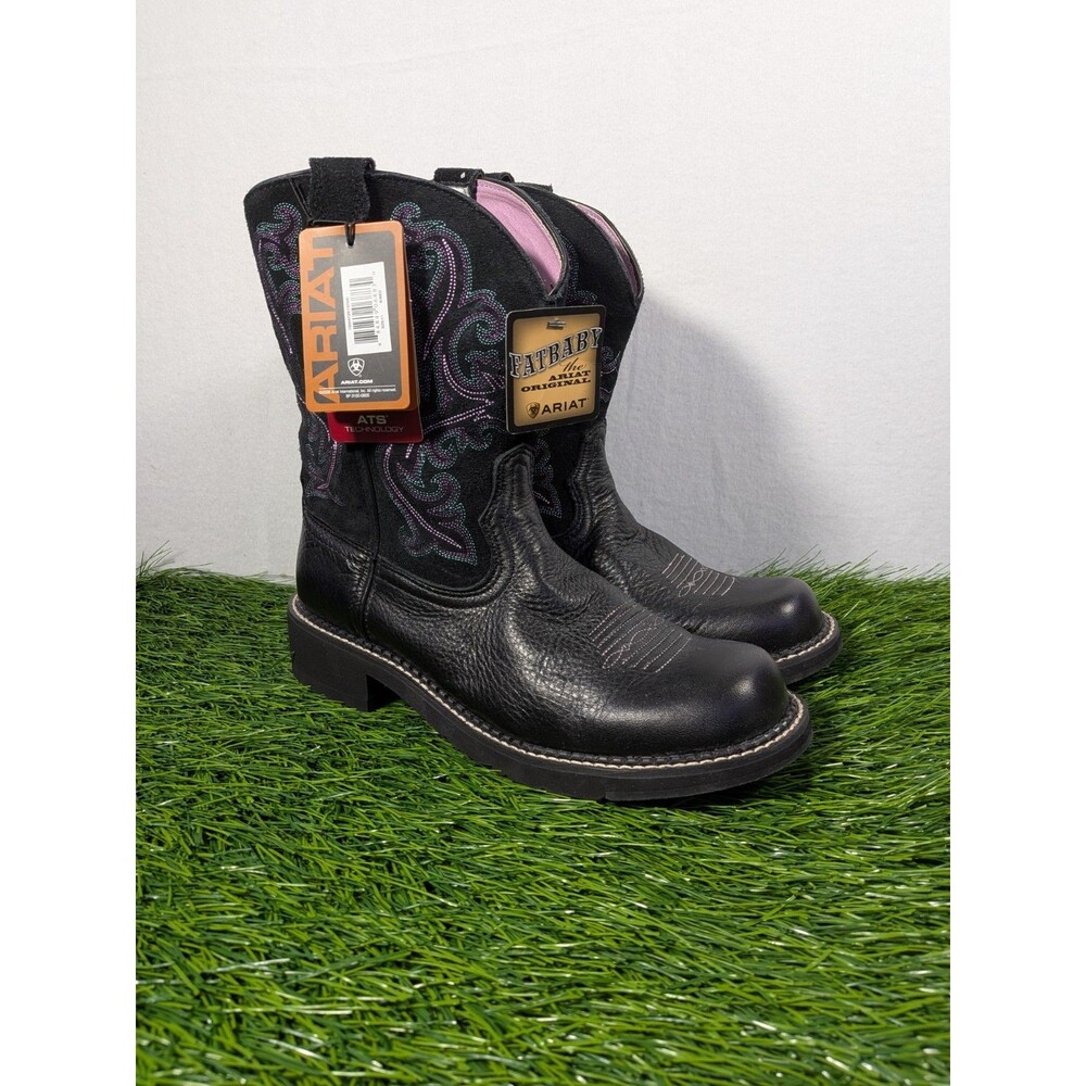 ARIAT Fatbaby II Women’s Black Western Cowboy Boots Size 11B NEW no box